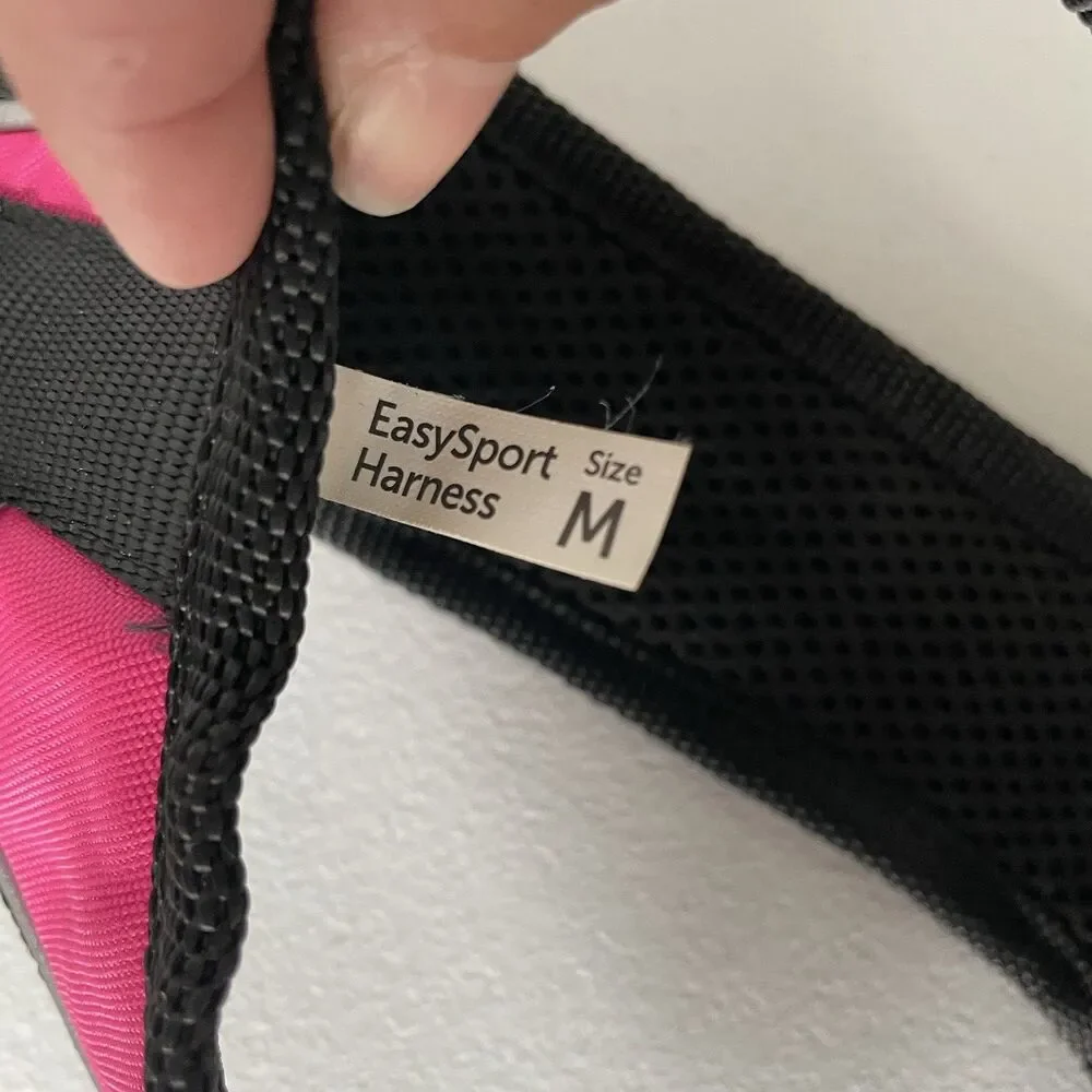 Petsafe EasySport Dog Harness Pet Supportive Comfort Pink Black Size Medium